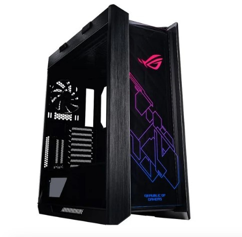 Gabinete Gamer Asus ROG Strix Helios GX601 RGB 4 Fans e Vidro Temperado Preta